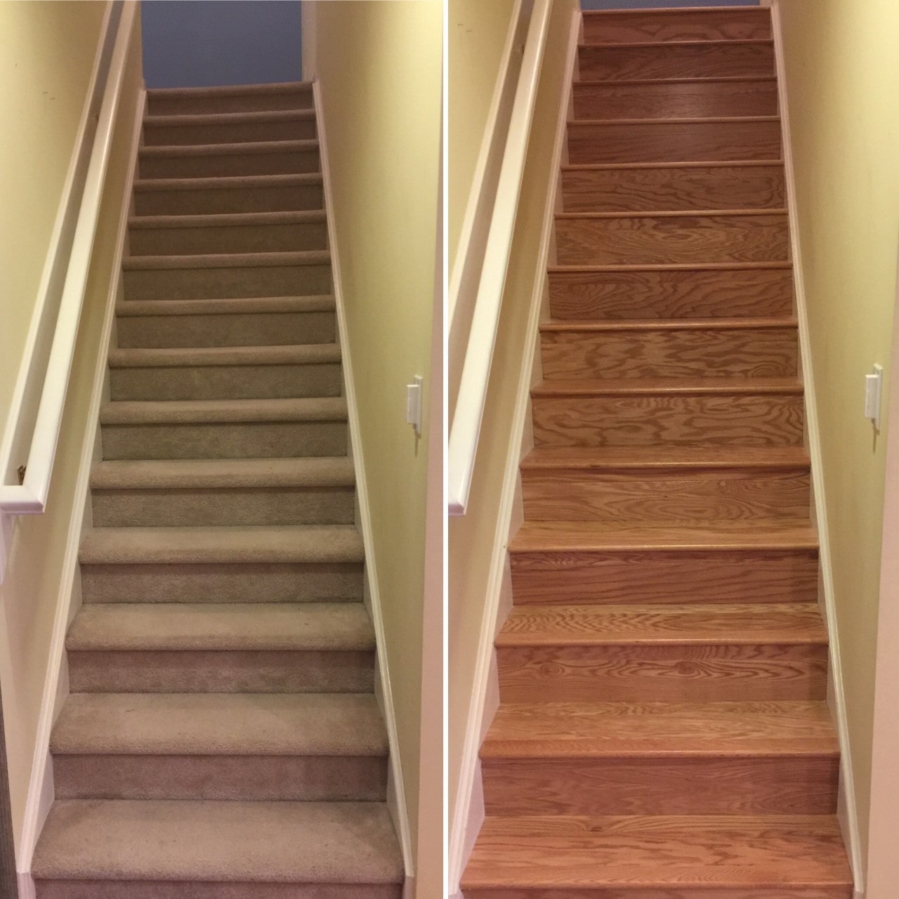 Stairs Before And After