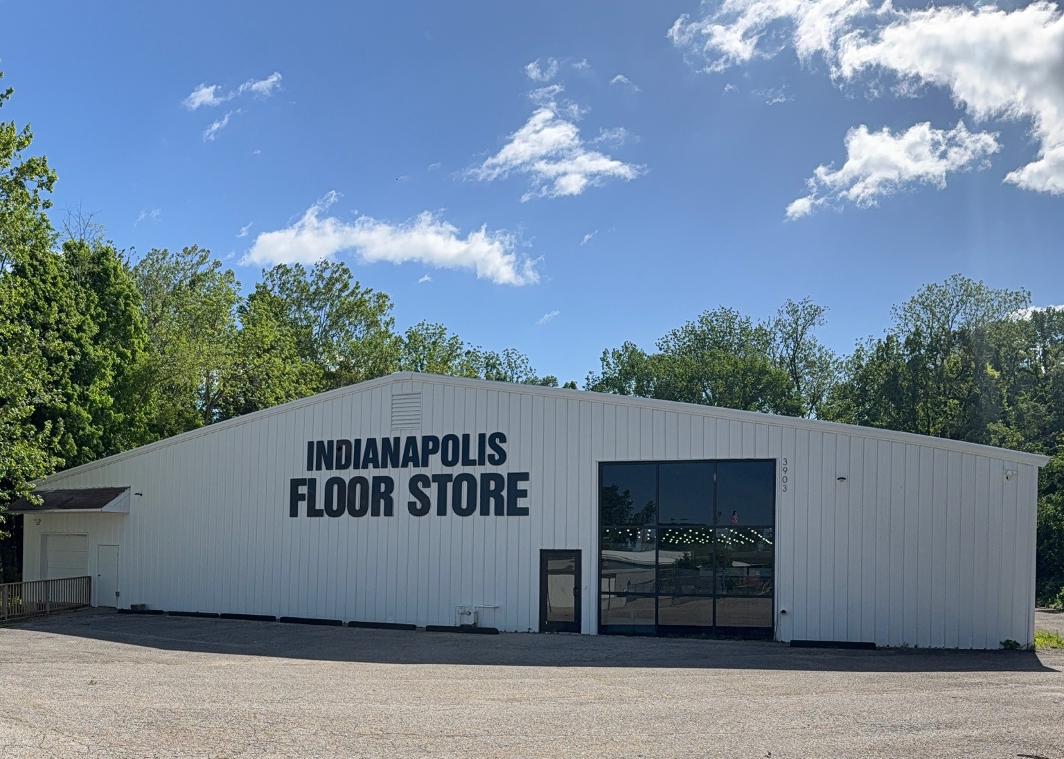 Bloomington Floor Store showroom at 3903 S. Walnut St.