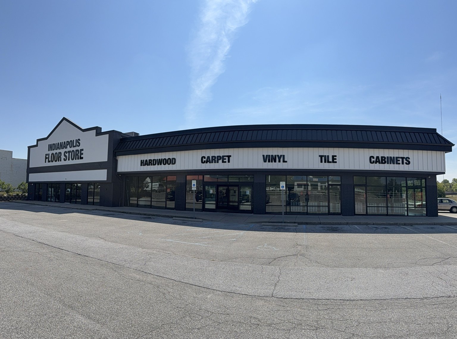 Indianapolis Floor Store showroom at 9501 E Washington St